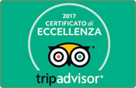 Vincitore Certificato di Eccellenza Tripadvisor 2017